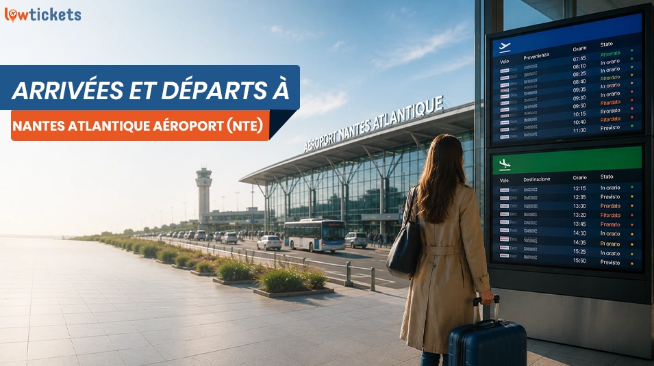 Arrivées et départs à Nantes Atlantique Aéroport (NTE)