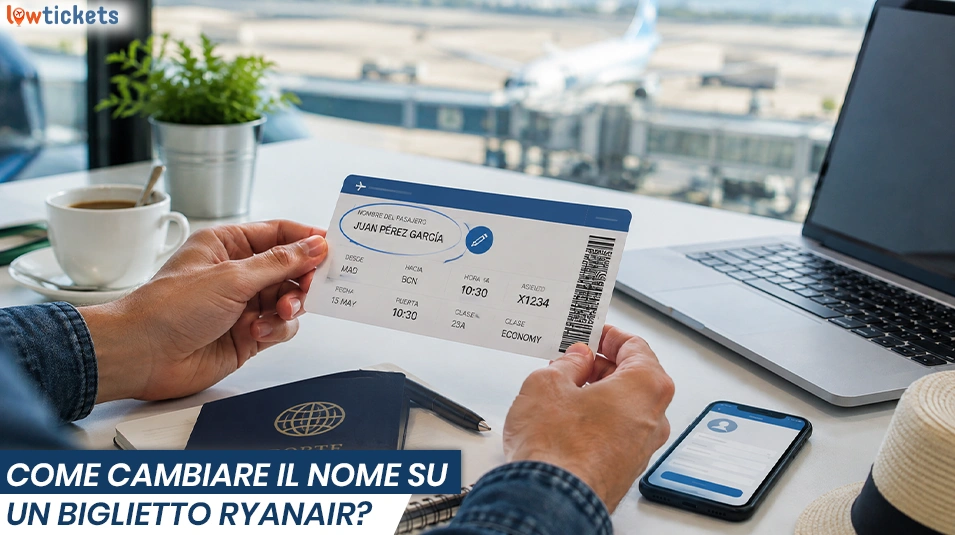 Come cambiare il nome su un biglietto Ryanair?