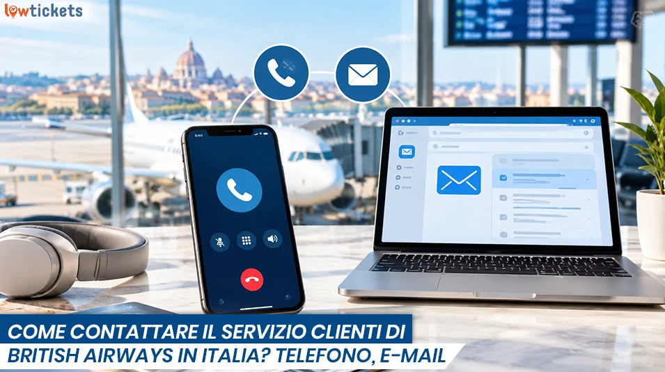Come contattare il servizio clienti di British Airways in Italia? Telefono, e-mail