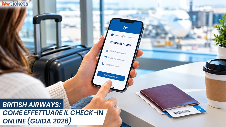 British Airways: Come effettuare il check-in online (Guida 2026)