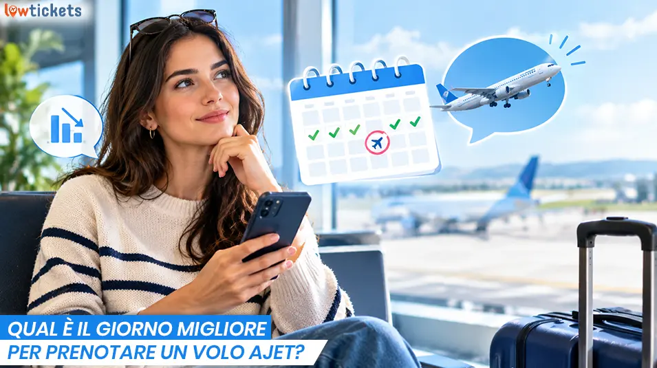 Qual è il giorno migliore per prenotare un volo AJet?