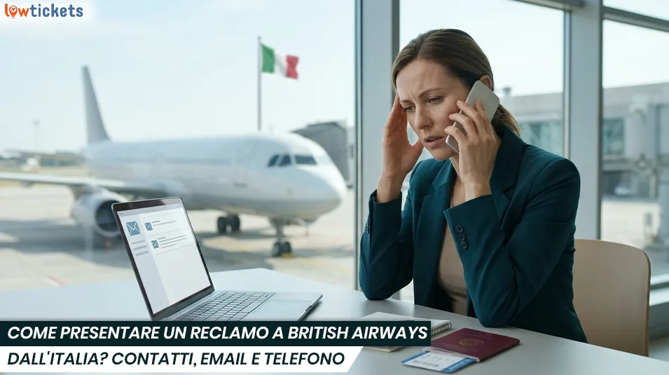Come presentare un reclamo a British Airways dall'Italia? Contatti, email e telefono