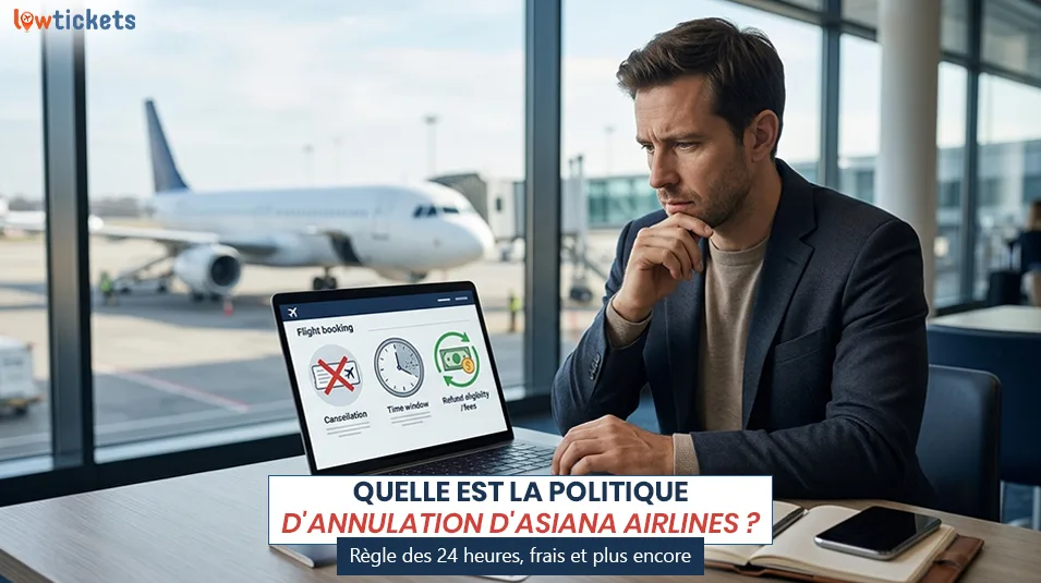 Quelle est la politique d'annulation d'Asiana Airlines ? Règle des 24 heures, frais et plus encore