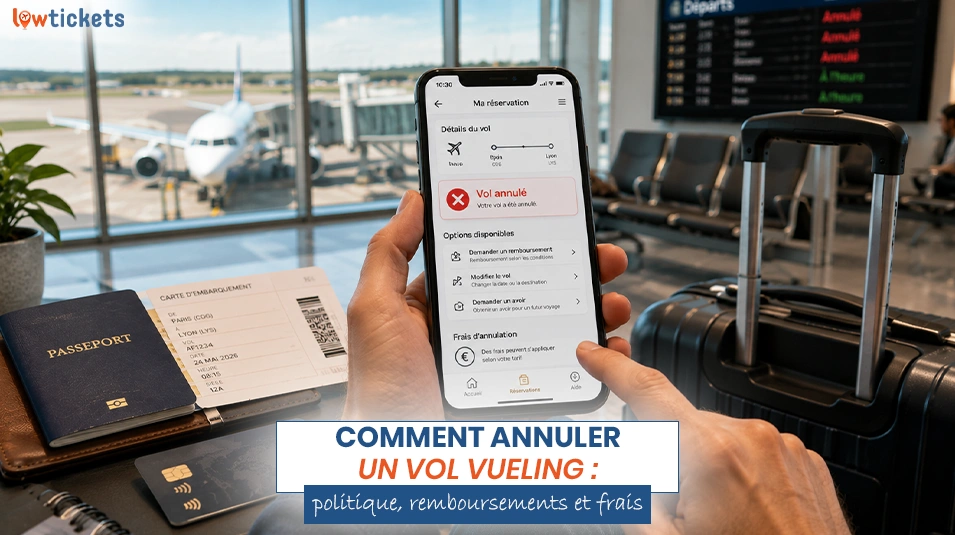 Comment annuler un vol Vueling : politique, remboursements et frais