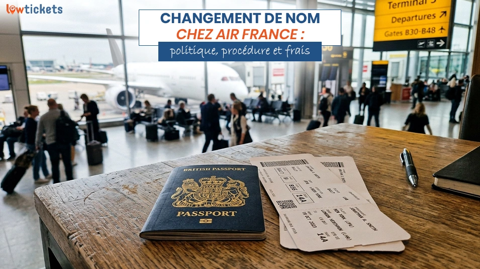Changement de nom chez Air France : politique, procédure et frais