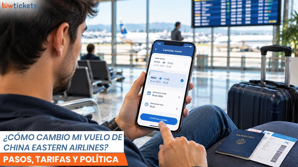 ¿Cómo cambio mi vuelo de China Eastern Airlines? Pasos, tarifas y política