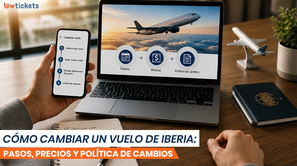 Cómo cambiar un vuelo de Iberia: pasos, precios y política de cambios