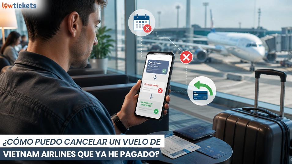 ¿Cómo puedo cancelar un vuelo de Vietnam Airlines que ya he pagado?