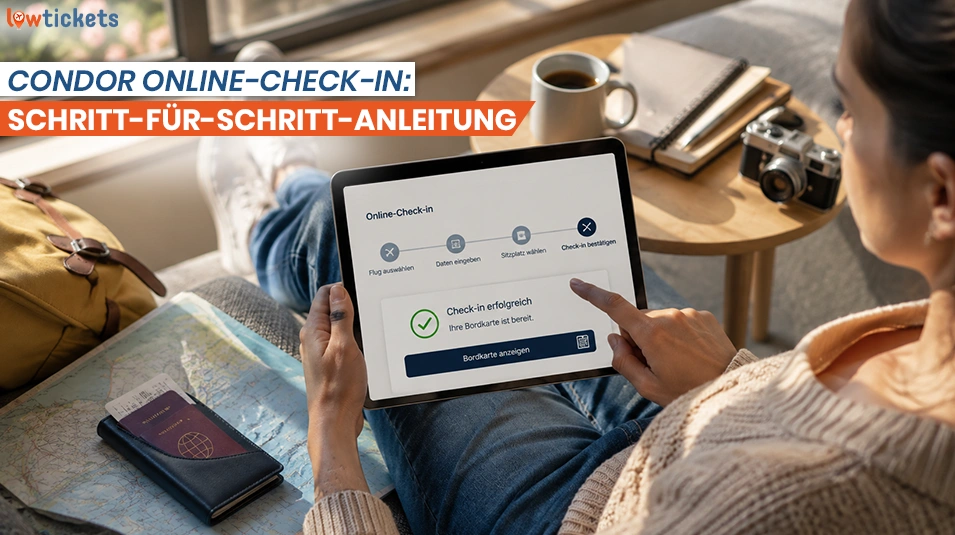 Condor Online-Check-in: Schritt-für-Schritt-Anleitung