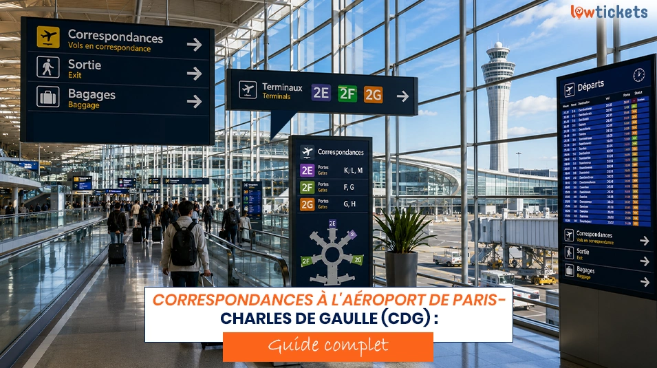 Correspondances à l'aéroport de Paris-Charles de Gaulle (CDG) : Guide complet 