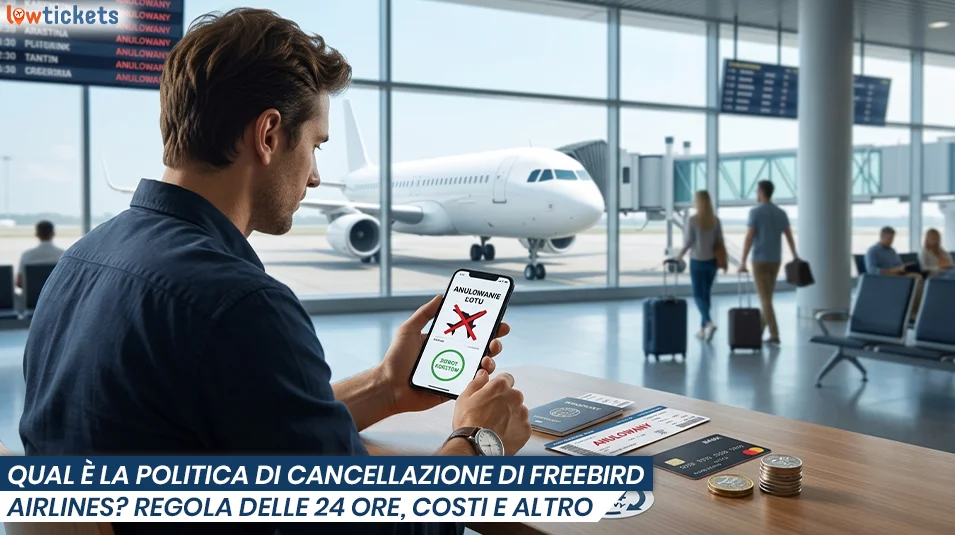 Qual è la politica di cancellazione di Freebird Airlines? Regola delle 24 ore, costi e altro