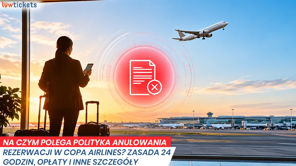 Na czym polega polityka anulowania rezerwacji w Copa Airlines? Zasada 24 godzin, opłaty i inne szczegóły