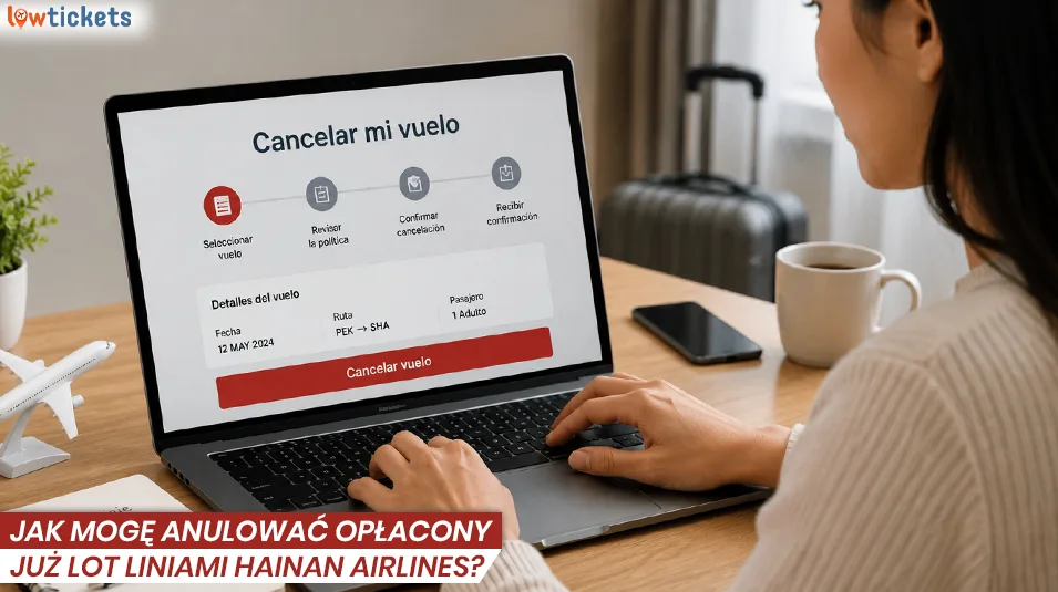 Jak mogę anulować opłacony już lot liniami Hainan Airlines?