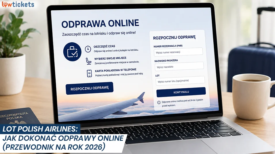 LOT Polish Airlines: Jak dokonać odprawy online (przewodnik na rok 2026)