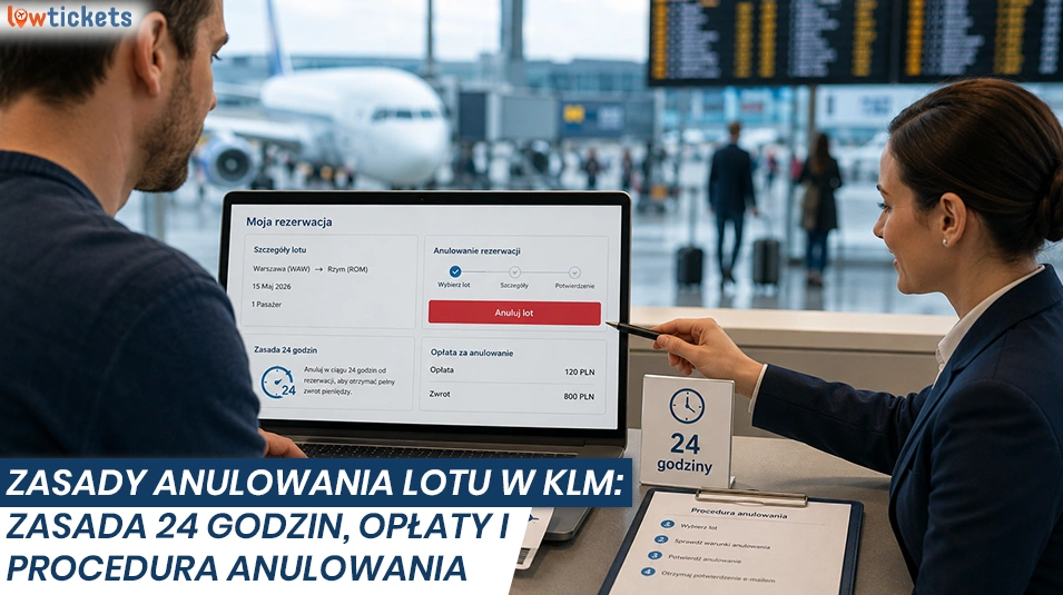Zasady anulowania lotu w KLM: zasada 24 godzin, opłaty i procedura anulowania