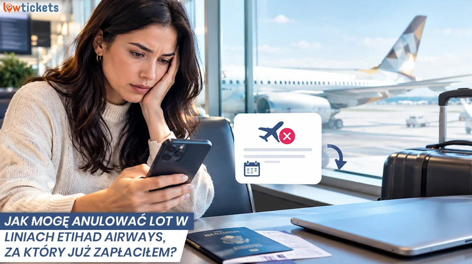 Jak mogę anulować lot w liniach Etihad Airways, za który już zapłaciłem?