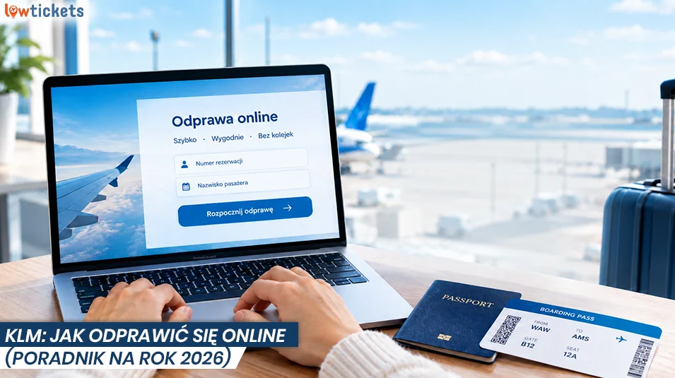 KLM: Jak odprawić się online (poradnik na rok 2026)