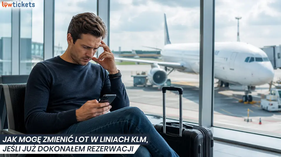 Jak mogę zmienić lot w liniach KLM, jeśli już dokonałem rezerwacji