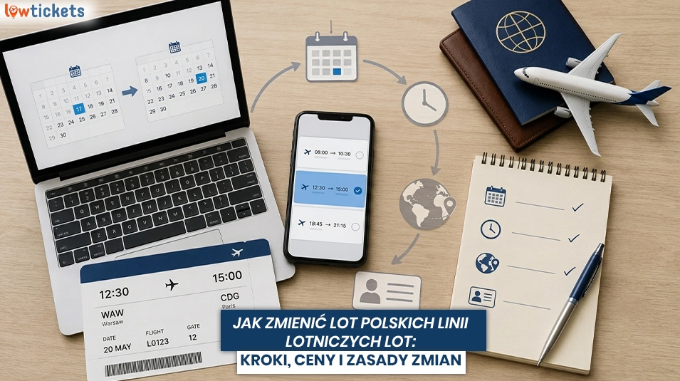 Jak zmienić lot Polskich Linii Lotniczych LOT: kroki, ceny i zasady zmian