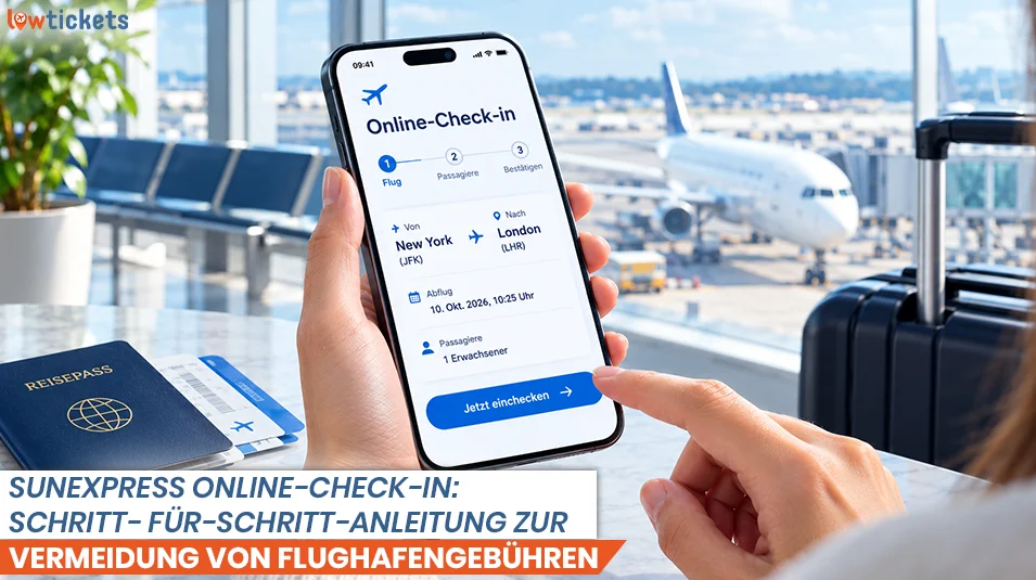 SunExpress Online-Check-in: Schritt-für-Schritt-Anleitung zur Vermeidung von Flughafengebühren