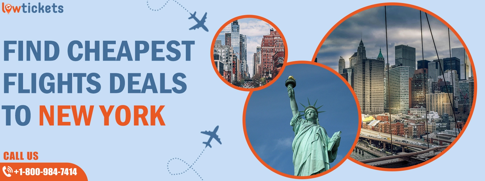 Find Cheapest Flights Deals to New York Lowtickets